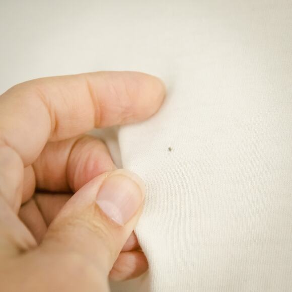 Lucy and Yak Size Small S Ivory Mock Neck Long Sleeve Organic Cotton Knit Top - Picture 3 of 9